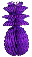 13 Inch Honeycomb Pineapple Decoration - Solid (3-pack)