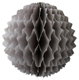 Small 7 Inch Honeycomb Spike Ball Decoration (3-pack) - Solid Colors