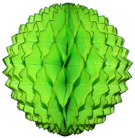 Small 7 Inch Honeycomb Spike Ball Decoration (3-pack) - Solid Colors
