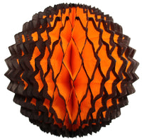Small 7 Inch Honeycomb Spike Ball Decoration (3-pack) - Solid Colors