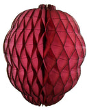 13 Inch Honeycomb Raspberry or Blackberry Decoration (3-pack)