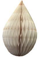 Mini 5 Inch Honeycomb Drop Decorations - 6-Pack - MULTIPLE COLORS