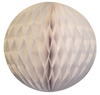Medium 12 Inch Honeycomb Balls (3-Pack) - Solid Colors