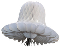 7 Inch Small Tissue Bell Decoration - 6-Pack - MULTIPLE COLORS