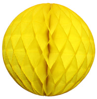 Medium 12 Inch Honeycomb Balls (3-Pack) - Solid Colors