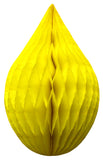 Mini 5 Inch Honeycomb Drop Decorations - 6-Pack - MULTIPLE COLORS